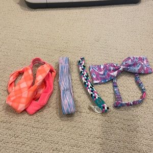 Lot of 4 lululemon ivviva girls headbands EUC